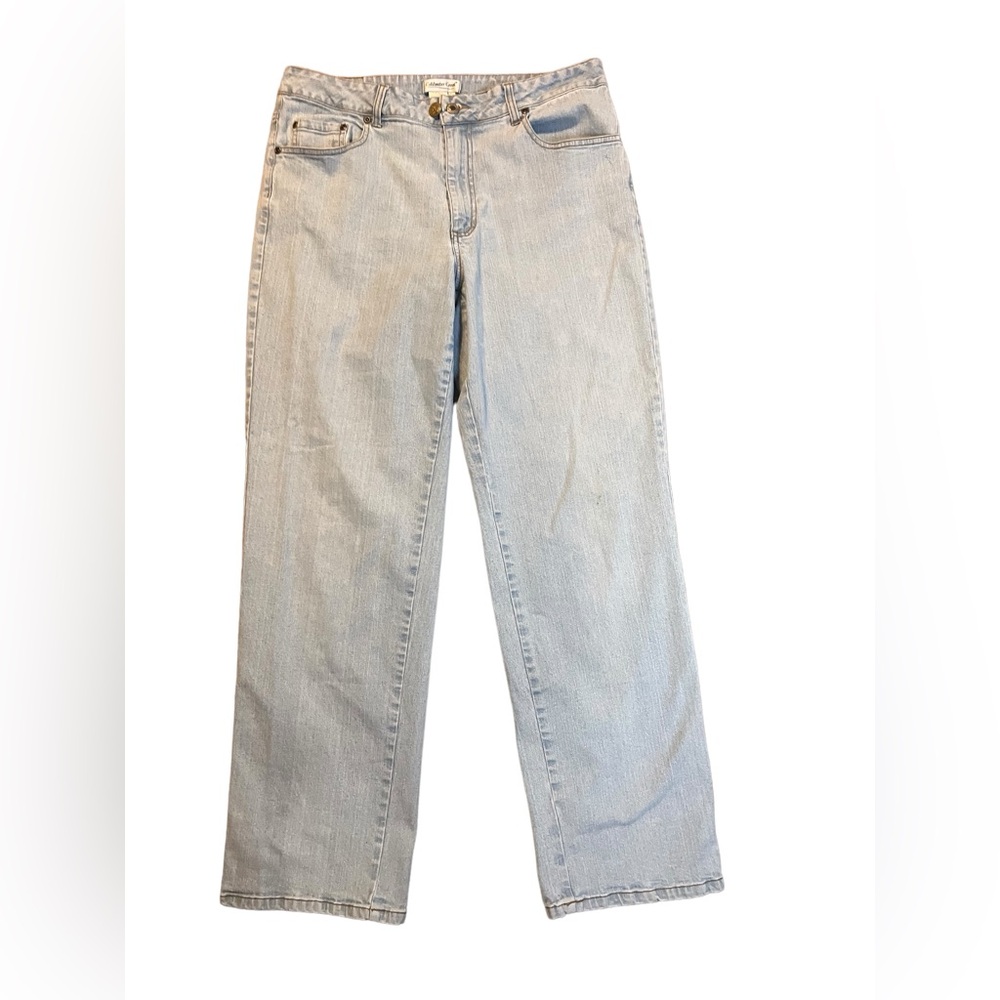 Coldwater Creek Pale Blue 5 Pocket Jeans Sz 14